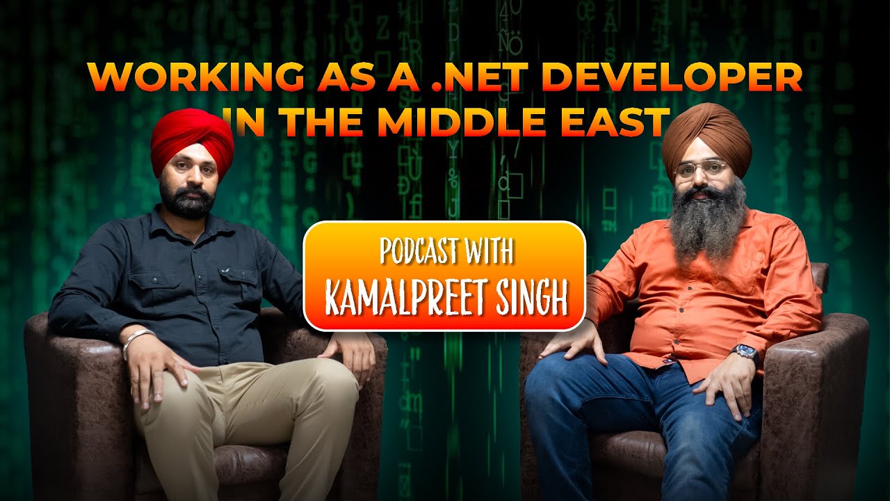 Kamalpreet singh speaking on TechCast Punjabi Podcast